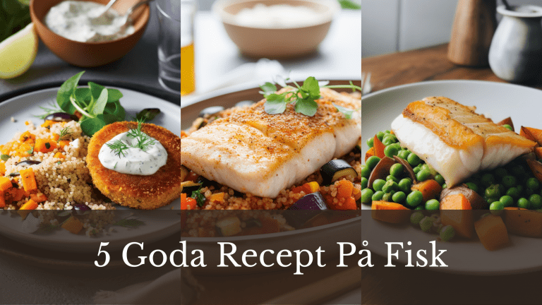 5 recept som är gjorda på fisk