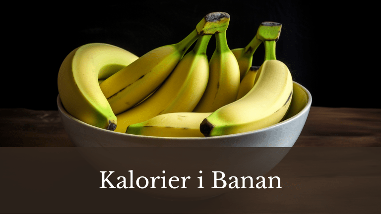 Skål med färska gula bananer