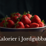 Skål med färska jordgubbar
