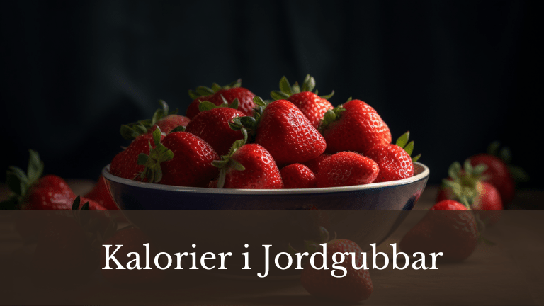 Skål med färska jordgubbar