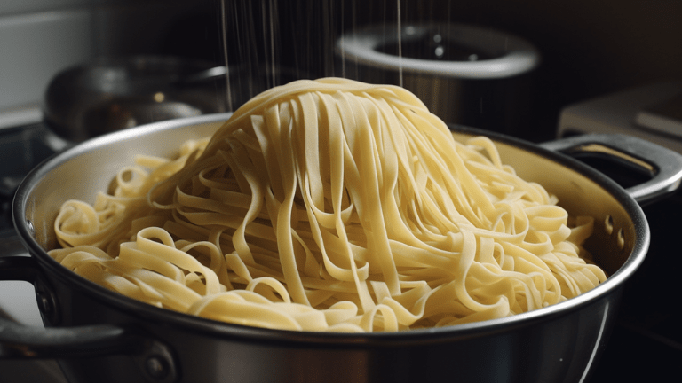 Kokning av pasta